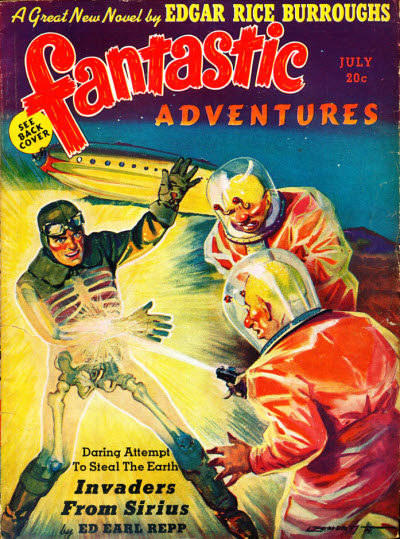 Portadas de la revista Fantastic Adventures