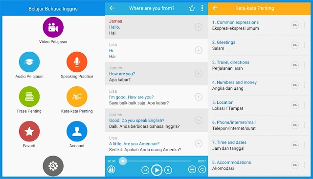 Aplikasi Android Yang Bagus Untuk Belajar B.Inggris