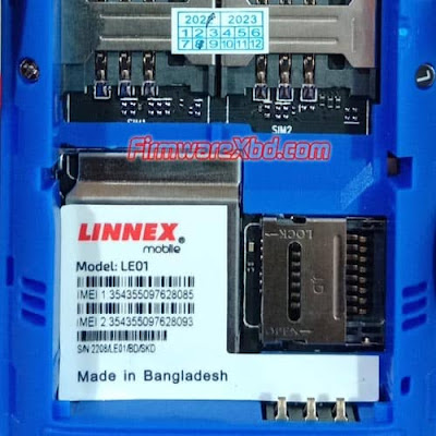 Linnex LE01 BD Flash File SC6531E