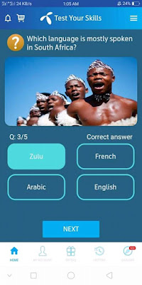 Which language is mostly spoken in South Africa?