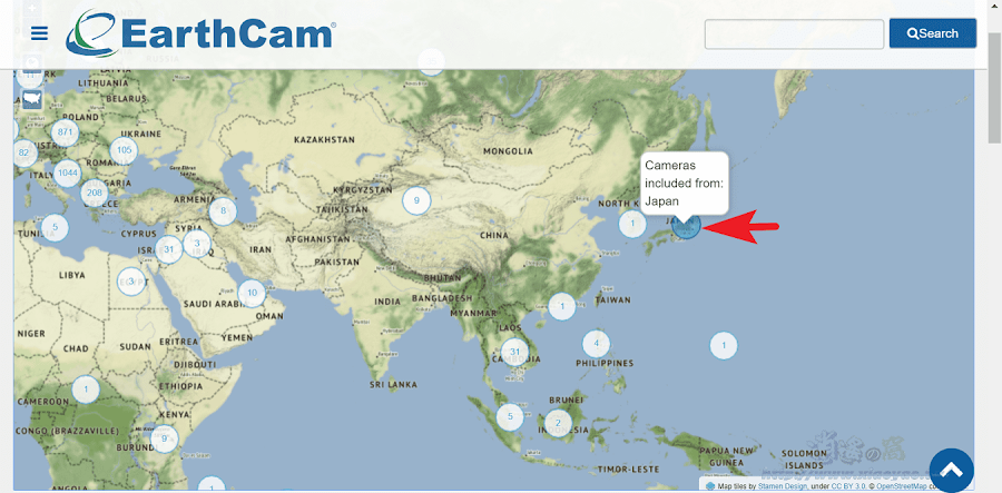 EarthCam 旅遊景點即時畫面