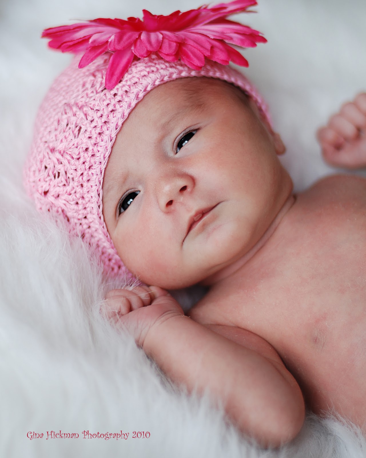 cute newborn baby girl