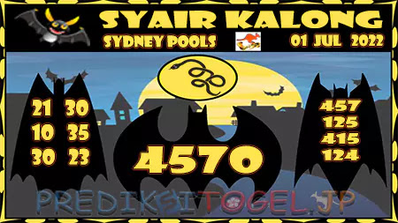 Prediksi Sydney Kalong Keramat Jumat 01-Juli-2022