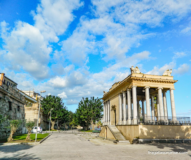 Foro Itálico em Palermo na Sicília