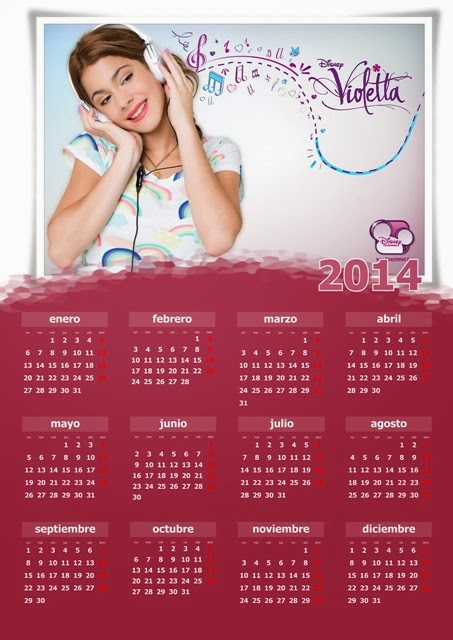 Calendario 2014 - Violetta 