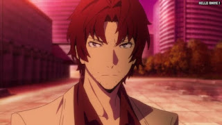 文スト 2期3話 織田作 Odasaku | 文豪ストレイドッグス アニメ 黒の時代 Bungo Stray Dogs Episode 15