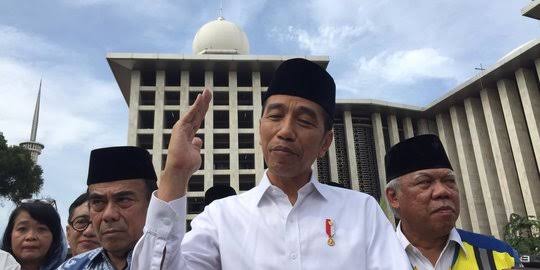 Jokowi Laksanakan Shalat Idul Adha 2022 di Masjid Istiqlal