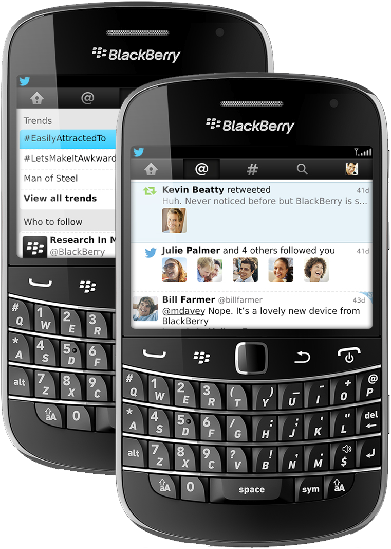 Twitter Apps for BlackBerry