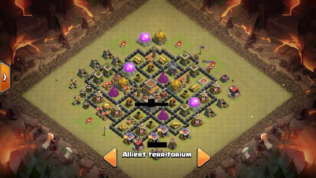 Clash of Clans Town Hall 8 Defence 1