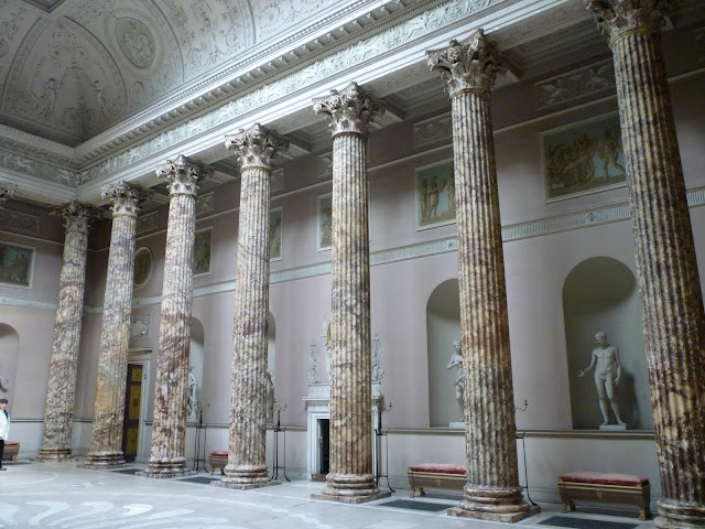 kedleston hall georgian interior neo-classical via lovebirds vintage