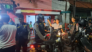 Unit Respatti Presisi Sat Samapta Polrestabes Surabaya Babat Habis Pesta Miras