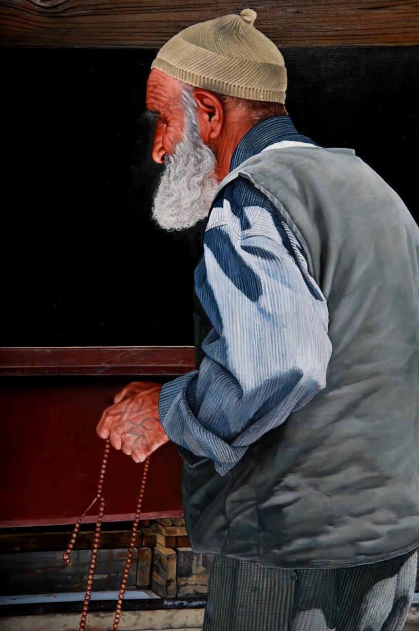 Artist Hasan Saygin | Portrait Old Man