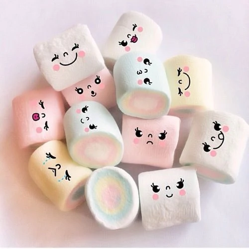 marshmallow-coloridos-com-desenhos-de-rostos