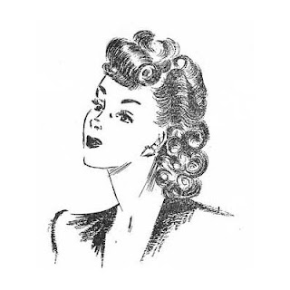 How to Create 1940s Hairstyles - Instructions and Illustrations for 17 Swing Era Styles