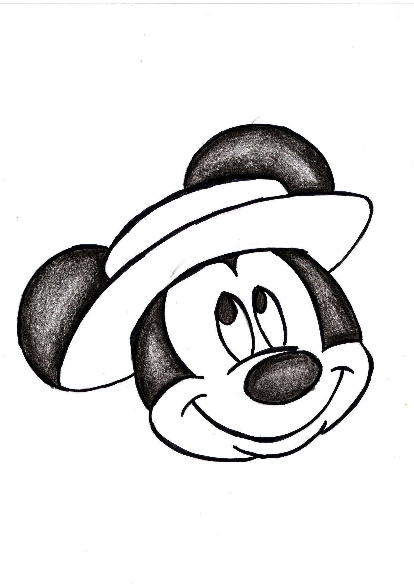 Gulliver Mickey Mouse Layout Drawing – Choice Fine Art