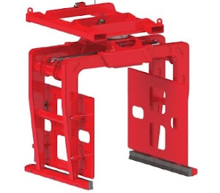 JUAL FORKLIFT ATTACHMENT BLOCK CLAMP, BRICK CLAMP, KEYSTONE CLAMP