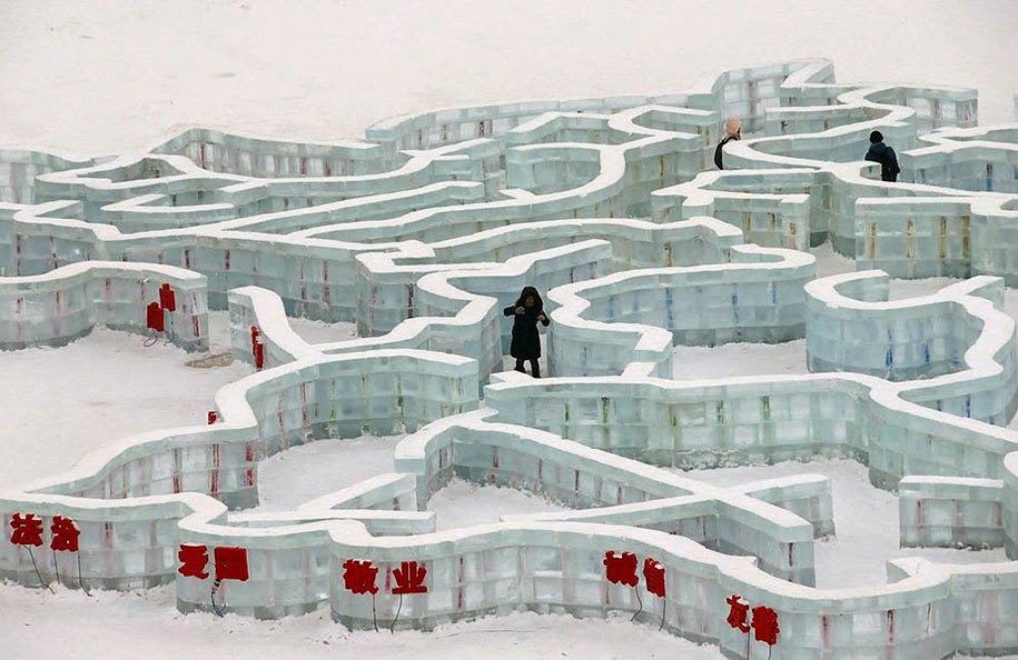 They Carved An Entire City Out Of Ice…And It’s Beyond Awesome.