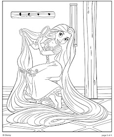  Tangled Coloring Pages Free 