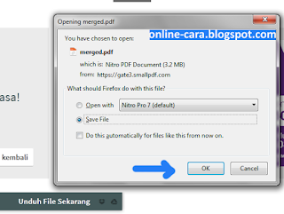 Cara Gabung PDF Online