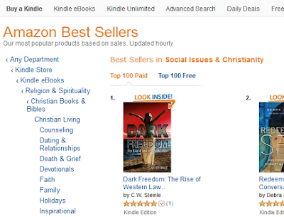 Dark Freedom #1 bestseller in Christian living/Social Issues