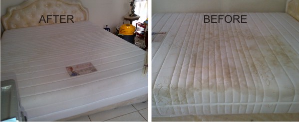 Cuci springbed dan karpet bali