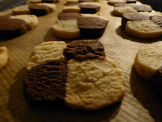 Close-up of a single biscuit