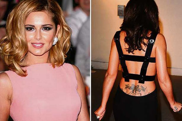 Cheryl Cole Tattoos