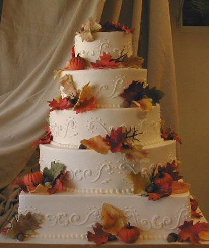 Pumpkin Wedding Cake