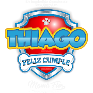 Logo de Paw Patrol: THIAGO