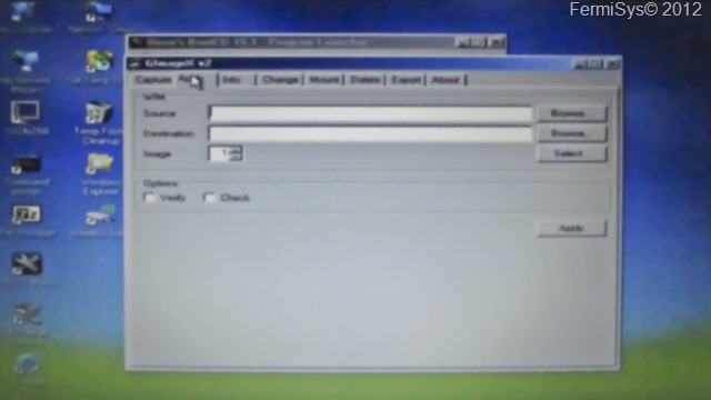 Dell factory restore with Hren's Boot CD using wim with imageX (16) copy