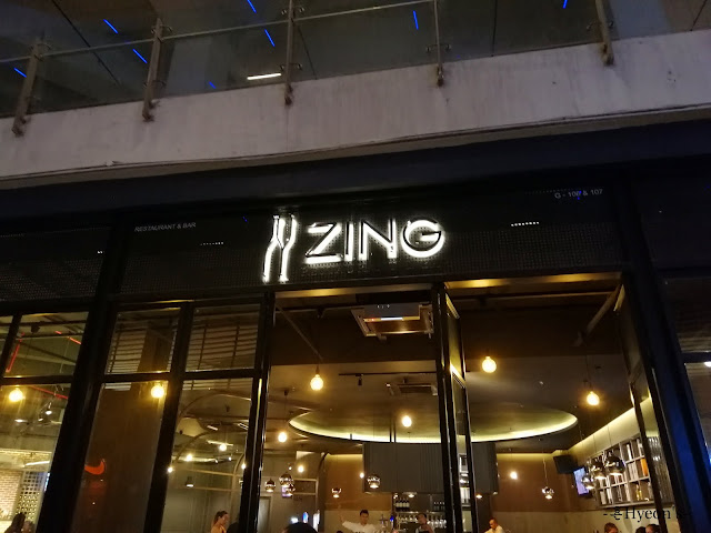 Food Tasting Review @ Zing Restaurant & Bar