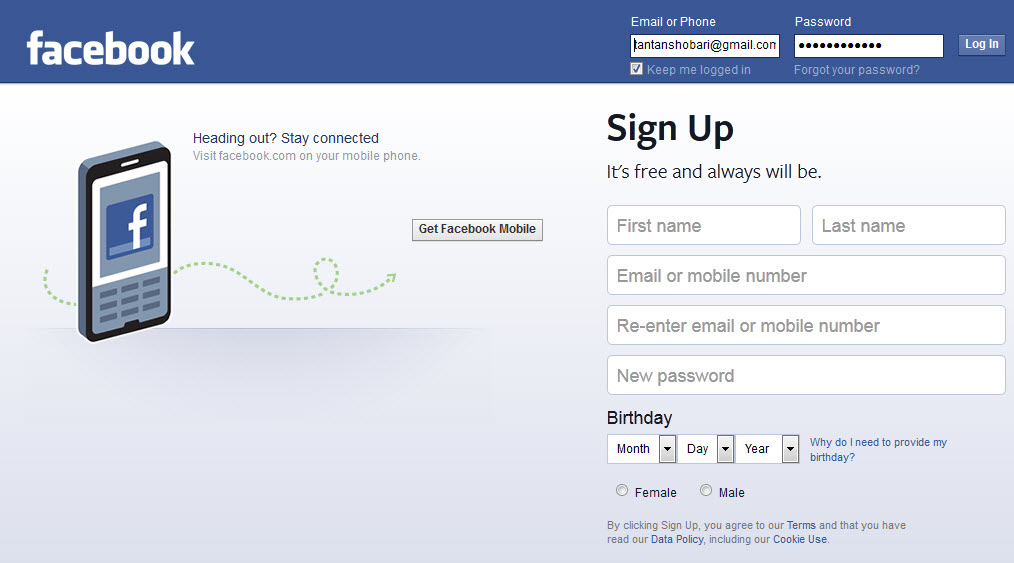 Tricks Facebook Tans Facebook Login