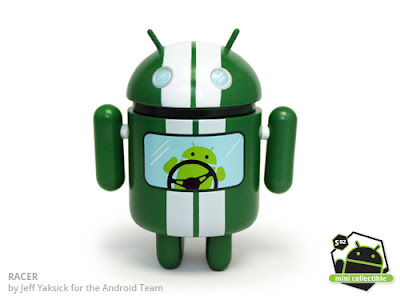 Android Series 02 - Racer Vinyl Figure by Jeff Yaksick for the Android Team