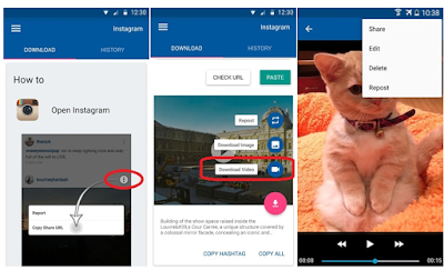 Download Video Instagram di HP Android Dengan Betul Cara Download Video Instagram Pribadi Di Android Tampa Santunan Aplikasi