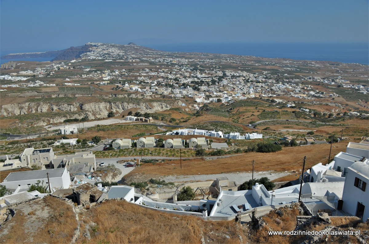 Santorini z dziećmi