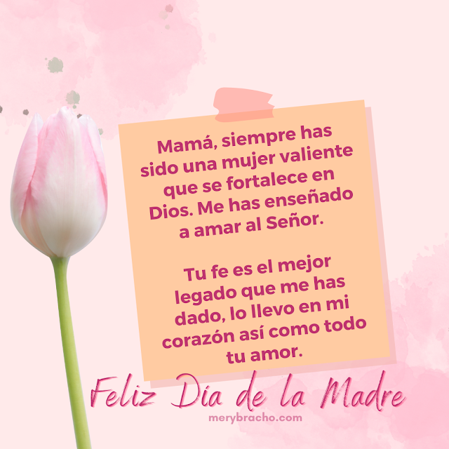 imagen linda tarjeta para mama cristiana feliz dia de la madre