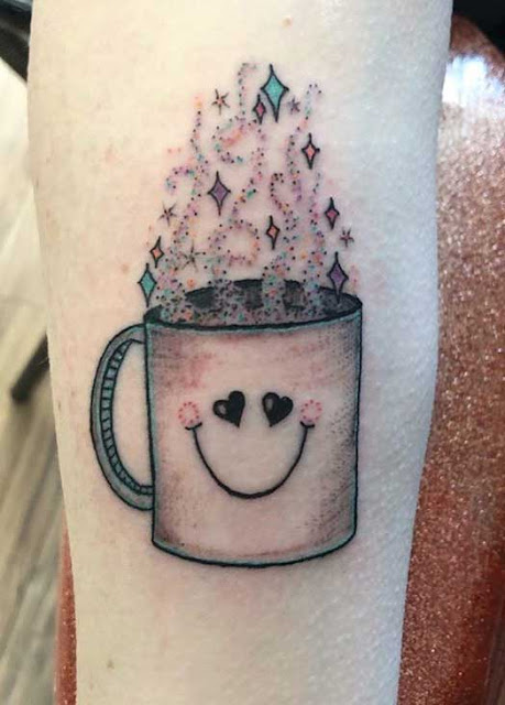 Tatuagens para quem ama tomar café 