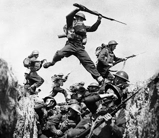 Training in England , 1940