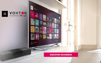  SoundBox is the first smart sound bar,  Best of Music, Audio & TV!