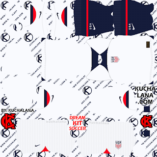 The United State (USA) Nike Kits World Cup 2022 - DLS22 Kits