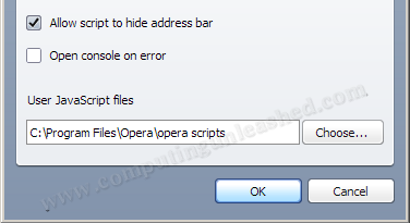 Install or Use GreaseMonkey Scripts in Opera