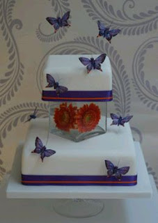 Tortas de Boda con Mariposas, parte 5