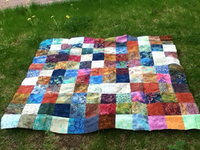 Batik Lap Quilt Top