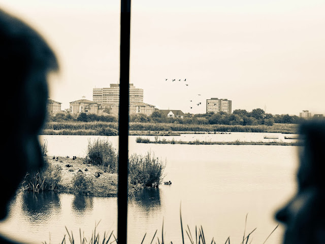 Wedding photography at WWT London Wetlands Centre