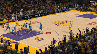 NBA 2K13 New Los Angeles Lakers Court Update