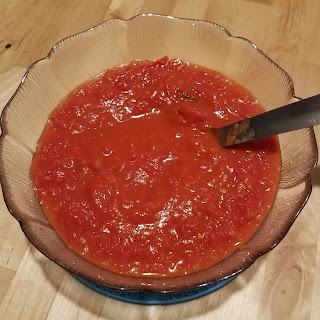 So easy to make, Marcella Hazen's Tomato Sauce with Onion and Butter.
