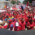 Gobernador Marcos Torres junto a Diosdado Cabello en la gran marcha efectuada el día de hoy en Maracay