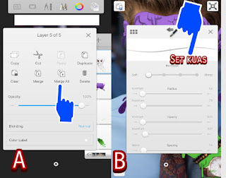  Bertemu kembali dengan saya admin rumah edit foto Tutorial Grime Art Keren di Sketchbook Android