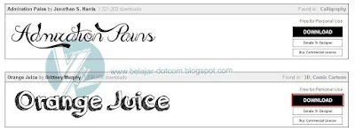 12 Situs Terbaik Tempat Download Font Gratis fan Keren Untuk Desain