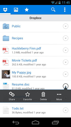 Dropbox-for-android